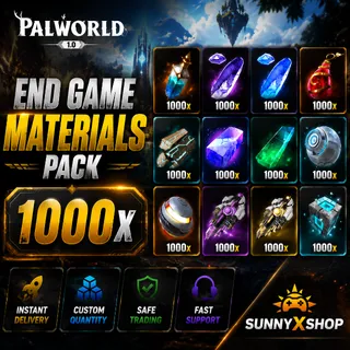 palworld 10 End Game materials any quantity