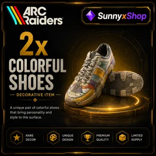 colorful shoes 2x arc raiders