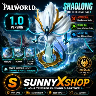 shaolong attack/work/mount pal Palworld 