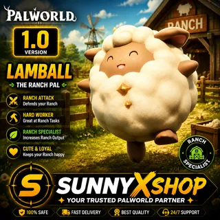 lamball ranch /attack /and worker pal palworld