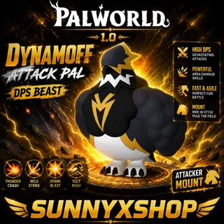 Dynamoff viral bird attacker pal palworld 