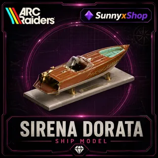 Sirena Dorata Ship Model 5x  