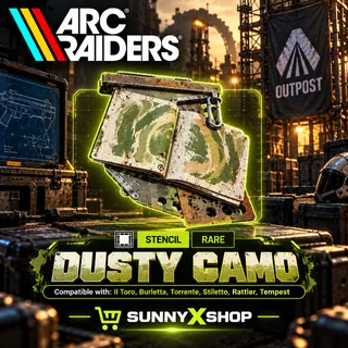 Dusty Camo Stencil (Rare) For Sale | ARC Raiders Weapon Skin | SUNNYXSHOP