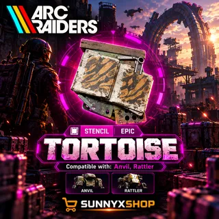 Tortoise Stencil (Epic) For Sale | Anvil & Rattler | ARC Raiders