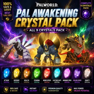 Palworld awakening crystal pack 