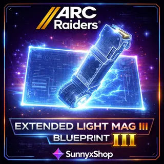 Extended light Mag III Blueprint Arc raiders 