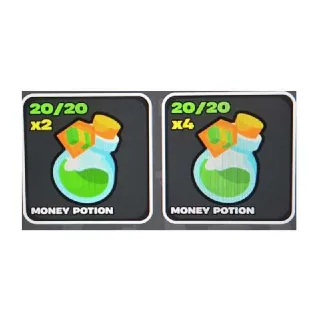 fruits vs brainrots Money Potions