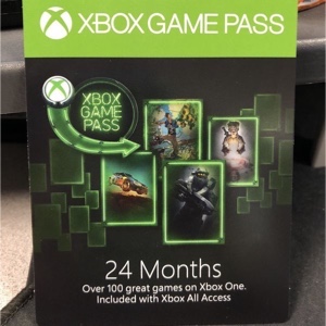 xbox game pass card 12 months