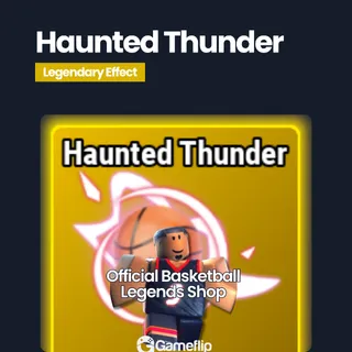 Haunted Thunder | Basketball Legends