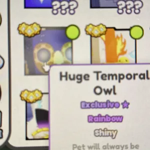 Huge Temporal Owl