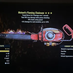 Weapon | Mu4040 chainsaw