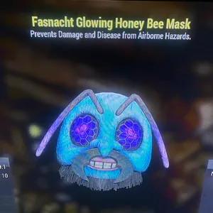 Glowing Honey Bee mask