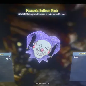 Fashnacht Buffıon Mask