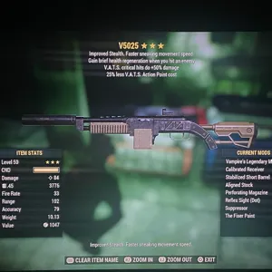 Weapon | V5025 fixer