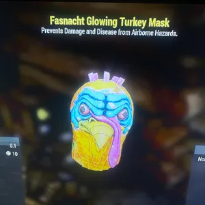 Glowing Turkey mask