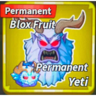 Permanent Yeti (Perm yeti, can lower