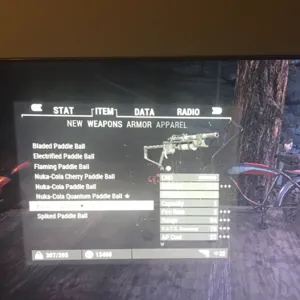 full 7 paddle ball set