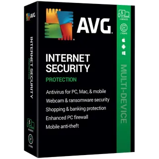 AVG Internet Security 2020 1 Year 1 Device