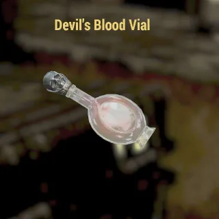 Fancy Devils Blood Vial
