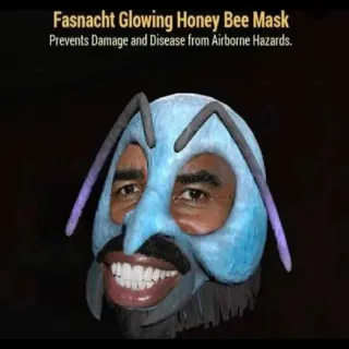 Glowing Honey Bee Mask