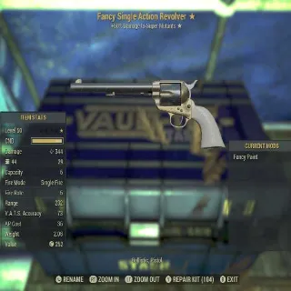 Mutant Slayer Fancy Revolver