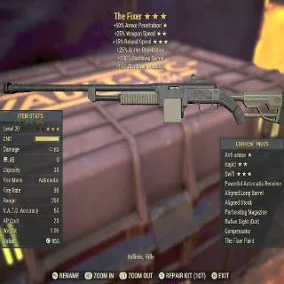Level 20 AA/FFR/RS Fixer