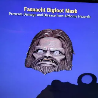 Fasnacht Bigfoot Mask