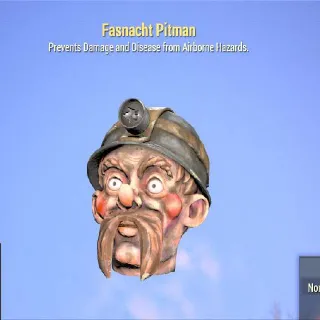 Fasnacht Pitman Mask