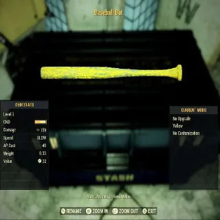 Level 5 Yellow Bat
