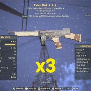 3x Elders Marks