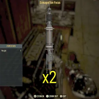 2x Damaged Ion Focus