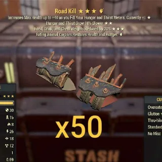 50x Road Kill Armor