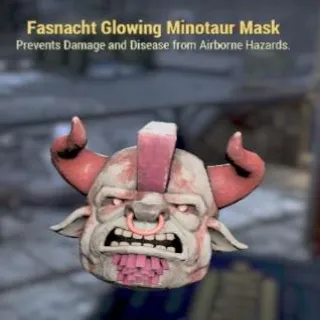 Glowing Minotaur Mask