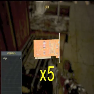 5x Cpu