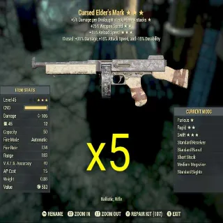 5x Elders Marks