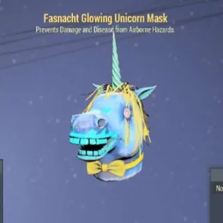 Glowing Unicorn Mask