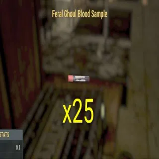 Feral Ghoul Blood Sample