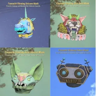 Glowing Mask Bundle C