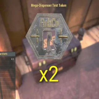 2x Mega Dispenser Test Token