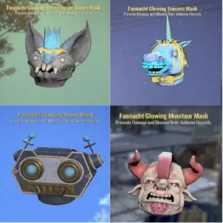 Glowing Mask Bundle C