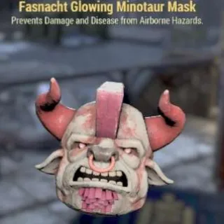Glowing Minotaur Mask