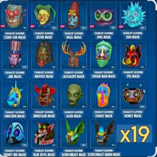 Glowing Mask Set (19)