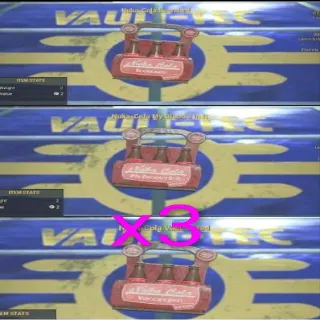 3x Nuka-Cola 6 Pack Set
