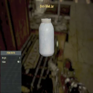 Dirt Filled Jar