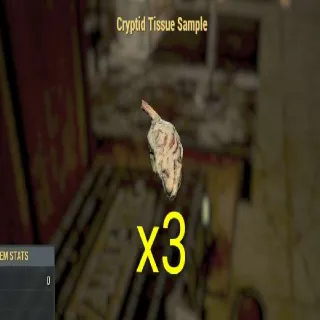 3x Cryptid Tissue Sample
