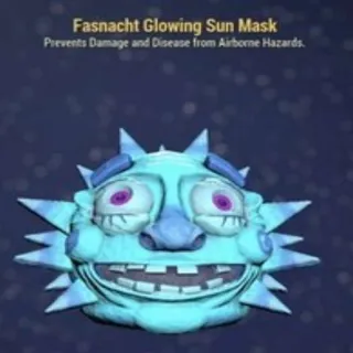 Glowing Sun Mask
