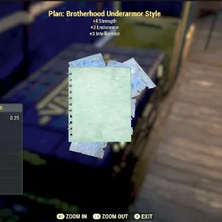 Brotherhood Underarmor Style Plan