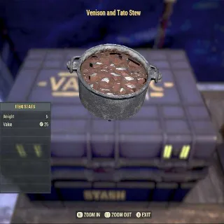 Venison And Tato Stew