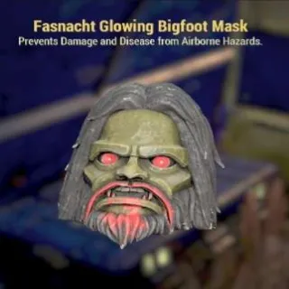 Glowing Bigfoot Mask
