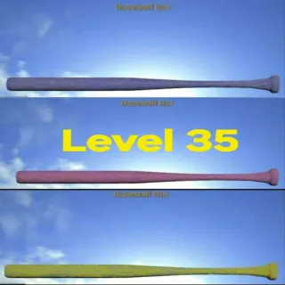 Level 35 Colored Bat Set
